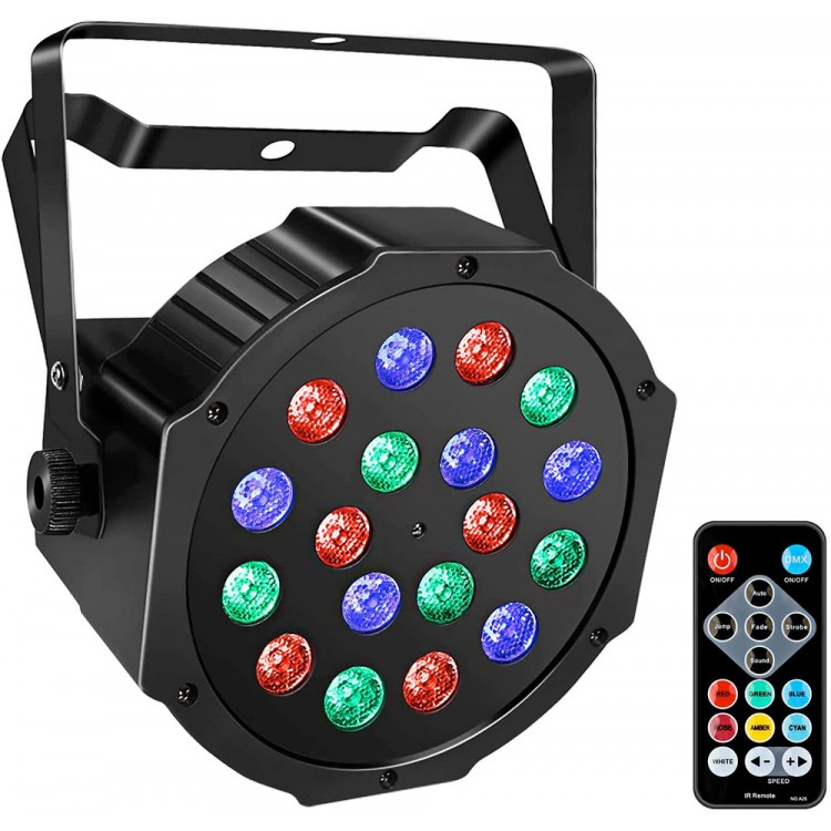 Stage Lights Portable 18 LED Par Lights
