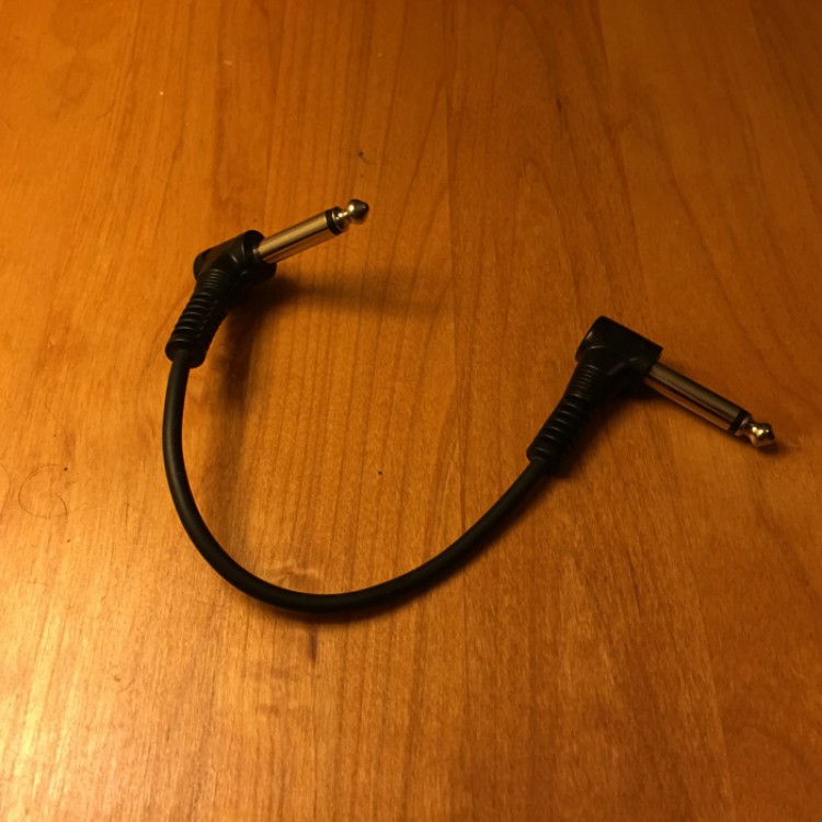 Hosa CFS106 Guitar Patch Cable Right Angle
