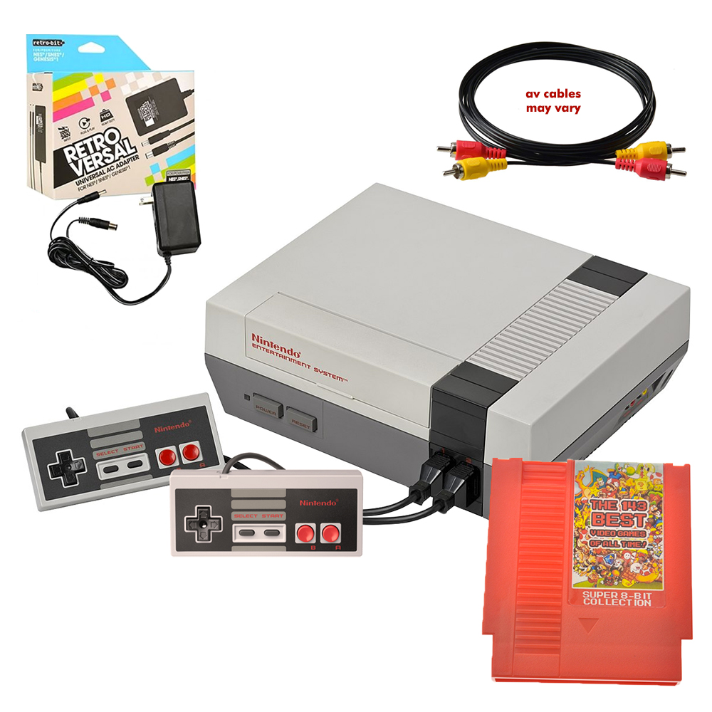 protest Fremmedgøre blad Nintendo Entertainment System (NES Orginal) with 143 games